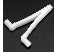 OEBUAFI 6 a V per Piscina, Robuste a Farfalla per Attacchi per Pali della Piscina, Realizzate in Resina Resistente, Compatibili con Skimmer, Spazzole, Spazzole, Teste di