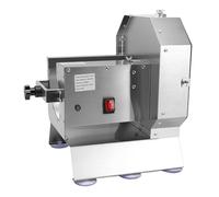 OEBUAFI Affettatrice Elettrica per Verdure e Manuale 2-in-1, Acciaio Inossidabile Regolabile 0-12mm, 6 Ventose per Frutta Verdura Cavolo Patata Pomodoro Limone (Spina europea 100-240V)