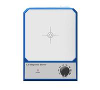 OEBUAFI Agitatore Magnetico, capacità 2000 Ml, Piastra di Agitazione, 2500 Giri/min, Miscelatore da Laboratorio con Base Antiscivolo, per Laboratori Didattici Sulla (Spina europea 100-240V)