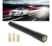 OEBUAFI Antenna per Auto Comoda Antenna per Segnale Radio AM/FM per Sostituzione Diretta, Adatta per la Maggior Parte delle Auto con 3 Viti, Nera, Dimensioni 0,6 X 3,8 Pollici