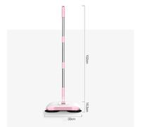 OEBUAFI Aspirapolvere a Spinta Manuale Scopa 2 in 1 Macchina per la Pulizia Ad Alta Efficienza Pulizia Rapida e Comoda Nelle Case (con un panno)