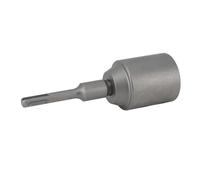 OEBUAFI Avvitatore per Aste di Messa a Terra, Avvitatore per Aste di Messa a Terra per Pali a T per Impieghi Gravosi in Acciaio Forgiato Antiurto per Picchetti di Armatura e Trapano a (45 mm)