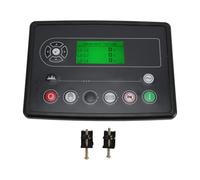 OEBUAFI Controller del Generatore, il Modulo Controller di Avvio Automatico del Generatore Supporta la Funzione PLC, Pannello di Controllo Elettronico del Motore Display LCD da 8 a 35 V