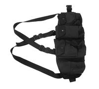 OEBUAFI Custodia per Fotocamera Nera, Tracolla Larga Ergonomica Impermeabile con Tasche Multiple per Organizzare L'attrezzatura in Vari Scenari di Ripresa
