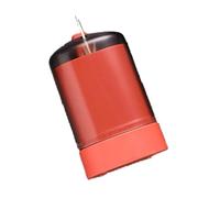 OEBUAFI Dispenser Automatico di Stuzzicadenti per Ristorante di Casa, Bottiglia Trasparente con Funzione Popup, Materiale PP Facile da Usare, Comoda Scatola di Immagazzinaggio (ORANGE)