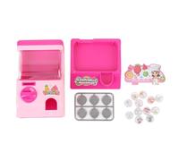 OEBUAFI Distributore Automatico di Capsule in Miniatura Giocattolo a Sorpresa per Uova per Bambini Set di Giochi Educativi Interattivi per Ragazzi e Ragazze Che Imparano Divertenti (PINK)