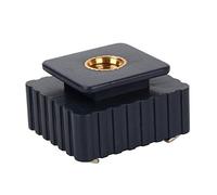 OEBUAFI Durevole Adattatore Flash Hot Shoe da 1/4'' per gli Amanti della Fotografia, Compatibile con Vari Flash per Fotocamere e Supporti Luminosi