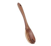 OEBUAFI Elegante Forchetta in Teak, Forniture da in Legno Resistente, Utensili per Uso Alimentare per Pranzi Al Ristorante (Forchetta per insalata 26 x 6,5)