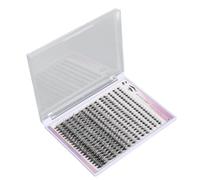OEBUAFI Estensioni a Grappolo 280 Pezzi, Facili Applicare, per Ciglia Individuali, per uno Stile Personalizzato, Fibra Chimica, 8-16 Mm