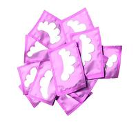 OEBUAFI Extension Ciglia Sotto Occhio Pad 50 Pezzi Forma Petalo Patch Innestate Ciglia Cuscinetti Isolanti Tessuto Non Tessuto Forniture per Estensione per Colorazione (PURPLE)
