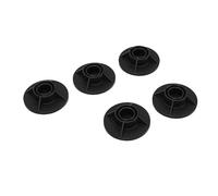 OEBUAFI Gambe di Supporto P61010 da 5 Pezzi per Staffa per Tappo Terminale della Gamba della Piscina Fuori Terra Tonda Quadrata in Acciaio, Sostituzione del Piede di Ricambio per