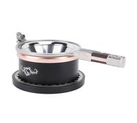 OEBUAFI Imbuto per Infusore con Colino da tè Durevole in Acciaio Inossidabile per Preparare il tè Trasparente, Comodo per gli Amanti del [Preparazione del ]