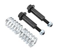 OEBUAFI Kit Bullone e Molla di Scarico 35129, Parti di Riparazione per Fissaggio con Giunto Sferico con Materiale in Ferro Antinvecchiamento Ad Alta tenacità