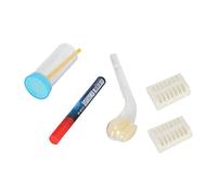 OEBUAFI Kit per Marcare L'ape Regina con Pennarello, Raccoglibottiglie e Gabbia, Accessori per L'apicoltura, Pennarello a Base D'acqua per Colorare e Marcare Facilmente, Strumento Pratico