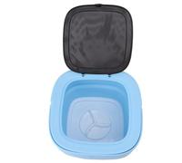 OEBUAFI Lavatrice Portatile Pieghevole Compatta Mini Lavatrice con Doppia Vasca e Centrifuga con Essiccatore Incorporato e Rastrelliera Pieghevole (Potenza di riscaldamento presa europea 550 W)