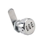 OEBUAFI Lucchetto a Combinazione con Camma Lucchetto con Codice Password di Sicurezza con 1000 Combinazioni Accesso Senza Chiave per Cassette degli Attrezzi (Armadietto in metallo da 0,5~9 mm)