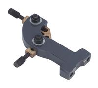 OEBUAFI Lunetta Mobile Mobile per Tornio Elevata stabilità per Prestazioni di Taglio Migliorate Compatibile con Mini Torni Finitura Grigia
