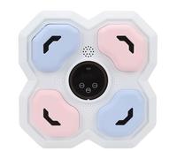 OEBUAFI Macchina da Boxe Musicale, Allenatore di Boxe Intelligente, Macchina da Boxe per Montaggio a Parete per Adulti e Bambini, Bersaglio da Boxe Elettronico (Black)