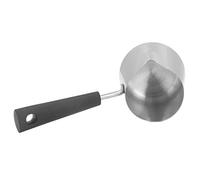 OEBUAFI Mini Pentolino per il Latte in Acciaio Inossidabile da 350 Ml, Pentola Termica per caffè, per Sciogliere il Burro, Scalda Cioccolato con Beccuccio per Piattino