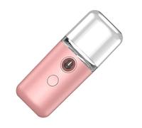 OEBUAFI Mini Umidificatore Compatto per il Viso Spruzzatore D'acqua Facile da Trasportare Pelle Morbida, per i Propri Cari (Rosato)