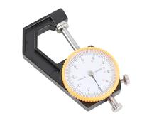 OEBUAFI Misuratore di Spessore, Misuratore di Spessore con Quadrante in Materiale Acciaio con Precisione di 0,1 Mm, Strumento di Misurazione Portatile con Range 0-10 Mm o 0-20 per (Spessimetro 0-20