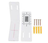 OEBUAFI Monitor per Crepe Nei Muri per Edifici, Misure Standard Accurate in Acrilico ABS Che Misurano i Movimenti Suddivisi nel Tempo, Acrilico ABS con Scala Sull'asse XY per il