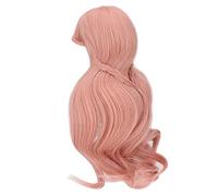 OEBUAFI Parrucca Lunga per Bambola con Capelli Spessi, Tagliata Secondo necessità per Stili Personalizzati, Adatta per Bambole da 8-9", Bellissimo Accessorio per Capelli per Bambola, Regalo da