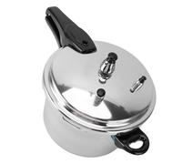 OEBUAFI Pentola a Pressione Resistente in Lega di Alluminio con Valvola di Sicurezza, Pentola a Pressione con Piano Cottura a Cottura Rapida per Uso Familiare (26CM)