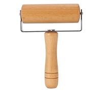 OEBUAFI Perno da Pasticceria a Doppio Rullo, Strumento per Stendere L'impasto in Legno con Rullo Grande e Piccolo per Pasta di Biscotti, Pizza, Torta, Strumento da per Schiacciare Noci (Stile 3)