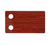 OEBUAFI Piano Tavolo per, 27,56 X 15,75 Pollici Piano Tavolo in Palissandro Siamese Massiccio con 2 Fori Portabicchieri Superficie Lavabile a Prova di umidità All'abrasione per Ponte