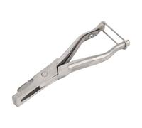 OEBUAFI Pinza per Etichette Auricolari per Animali in Acciaio Inossidabile Intagliatore Efficiente per Allevamento di Bestiame, Strumento per Etichettatura Auricolare con Presa per Maiali e Pecore,