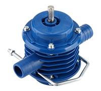 OEBUAFI Pompa Acqua per Trapano Elettrico Manuale in Plastica Tecnica, Mini Pompa Blu di Alta qualità, Adatta per Uscita 350 W, per Giardino Domestico, colore: Blu