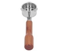 OEBUAFI Portafiltro a 3 Orecchie in Acciaio Inossidabile, Cestello Filtrante da 51 Mm per Maxims KF500S CM4621, Design Senza Fondo per Un'estrazione Saporita, Materiale di Prima qualità per gli