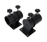 OEBUAFI Portaombrelli da Giardino Resistente, Portaombrelli da Esterno Regolabile con 4 Manopole Fisse, per Ringhiere per Terrazze, Balconi, Recinzioni per Cortili, Panchine