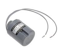 OEBUAFI Pressostato Acqua Automatico Durevole Controller Rotondo Resistente Alla Corrosione Materiale Argento Frizione a Doppio Contatto Lunga Durata 1,8~2,6 Bar per Pompe Dell'acqua Principali Marche