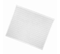 OEBUAFI Rete per Trappola per Api a 10 Telai, Griglia Escludi Regina, Barriera Durevole per Apicoltore, 1 Pezzo, 20,08 X 16,14 Pollici, Plastica Bianca