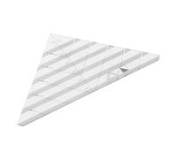 OEBUAFI Righello a Tubo a Striscia in Acrilico 9,2 in per Quilter, Righello | Materiale Acrilico Preciso, Scala Chiara con Poco Errore, Leggero Facile portabilità, Include Fermi per Cuciture per il