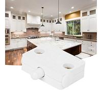 OEBUAFI Risparmia elettricità Interruttore della Luce Dell'Armadio Interruttore di Controllo del Ripristino Automatico per Armadio, Armadio, 2 Pezzi Bianco