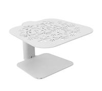 OEBUAFI Robusto Supporto per Bilancia per Macchina da caffè, Rack di Pesatura Regolabile in Altezza con Protezione per Asta della Bilancia, Adatto per la Preparazione del caffè, Acciaio Al Carbonio