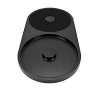 OEBUAFI Scatola con Bordo per Sale e Zucchero per Cocktail, Nera, Materiale Plastico Durevole e Gratuito, Doppia Scatola per Riporre Sale e Zucchero, Bordo in Vetro da Bar per Cocktail