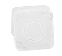 OEBUAFI Scatola Portaoggetti per Soffio Cava per Trucco Portaoggetti Traspirante e Alla Moda per Donna, Plastica PP, Viaggio (bianco opaco)