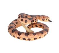 OEBUAFI Serpente a Sonagli Finto, Realistico Colorato Serpente di Plastica Giocattolo Scoiattoli Modello Ingannevole Giocattoli di Serpente per Regali Bomboniere Decorazioni di