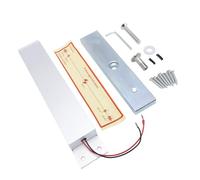 OEBUAFI Serratura Elettromagnetica in Alluminio Impermeabile da 280 Kg per Controllo Accesso Porta, Forte Serratura Magnetica Esterna per Porte in Legno/metallo/vetro/tagliafuoco