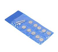 OEBUAFI Set di Mole Diamantate Ad Alta Durezza, Dischi da Taglio Resistenti Agli Urti di Ricambio per Vari Materiali, 10 Pezzi per attività di Taglio e Smerigliatura, per Ristrutturazione di (16 mm)