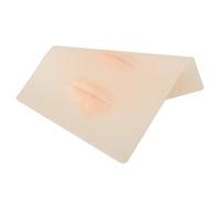 OEBUAFI Set di Pelle per Allenamento per Tatuaggi Labbra in Silicone 3 Pezzi, Design 3D Realistico per Principianti di Microblading, Esperienza Pratica Ideale, Materiale Non Tossico, Pelle per