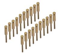 OEBUAFI Set di Testine per Affilare Efficiente per Motosega con Bave per Un'Affilatura Rapida Set di Strumenti per Affilare e Incidere, per Ruota 7/32 Pollici, Materiale Smeriglio Durevole, 20