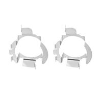 OEBUAFI Supporto Adattatore per Faro LED H7, Base di Fissaggio per Portalampada per Auto H7 da 2 Pezzi con Resistenza Al Calore, per Regal