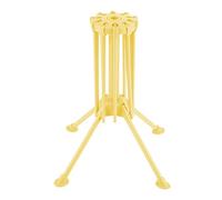 OEBUAFI Supporto da per Scolapasta per Un'efficiente Asciugatura delle Tagliatelle, Design Pieghevole e Antiscivolo, Realizzato con Materiali Sicuri, Essenziale per gli Chef Casalinghi (YELLOW)