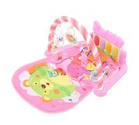 OEBUAFI Tappetino da Gioco Educativo per Bambini Morbido e Confortevole Tappetino da Ginnastica per per Bambini con Ninne Nanne e Luci 75 X 63 X 45 Cm