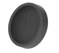 OEBUAFI Tappetino in Silicone per Tamper caffè, Compatto e Rotondo, Antiscivolo, con Protezione Resistente Al Calore per Piano di Lavoro (BLACK)